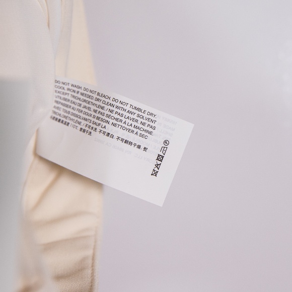 NEW Theory Admiral Crepe Relaxed Cargo Multi Pocket Wide Leg Trouser Pants Rice - Picture 3 of 4